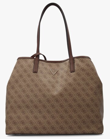Guess Victtoria II Latte Logo 2 In 1 Tote Bag