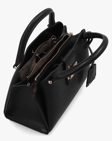 Guess Jane Small Black Satchel Bag