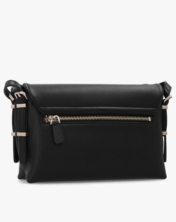 Guess Lefia Large Flap Black Shoulder Bag