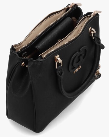 Guess Calebra Status Black Hobo Satchel Bag
