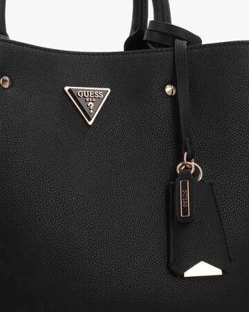 Guess Meridian II Girlfriend Black Satchel Bag
