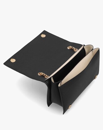 Love Moschino Checkerboard Chain Black Shoulder Bag