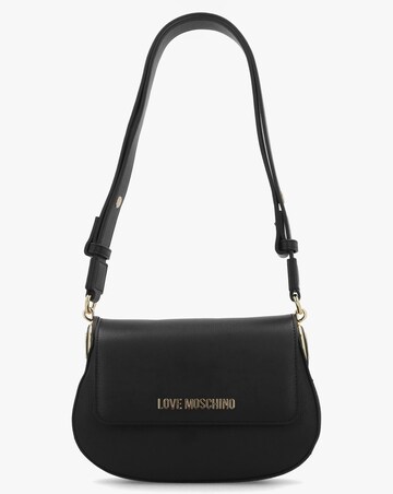 Love Moschino Logo Black Cross-Body Bag