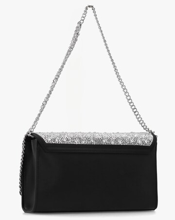 Love Moschino Glimmer Black Embellished Evening Bag