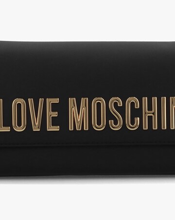Love Moschino Bold Love Logo Black Evening Bag