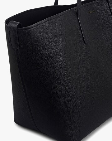 Radley Dukes Place Large Open Top Black Leather Tote Bag