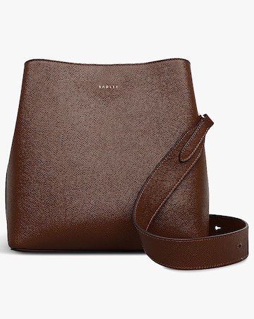 Radley Dukes Place Medium Chocolate Leather Cross-Body Bag