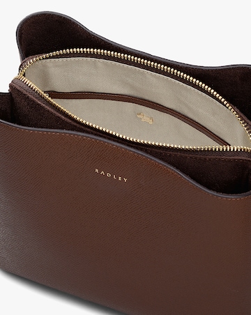 Radley Dukes Place Medium Chocolate Leather Cross-Body Bag