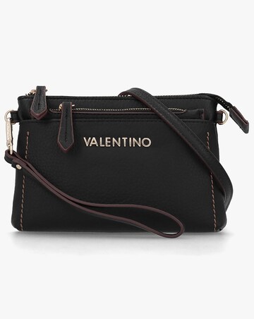 Valentino Bags Samantha Black Wallet On A Strap