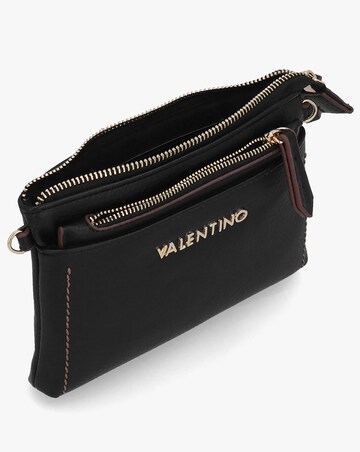 Valentino Bags Samantha Black Wallet On A Strap