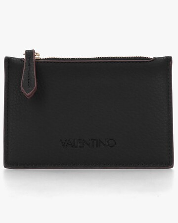 Valentino Bags Samantha Black Wallet On A Strap