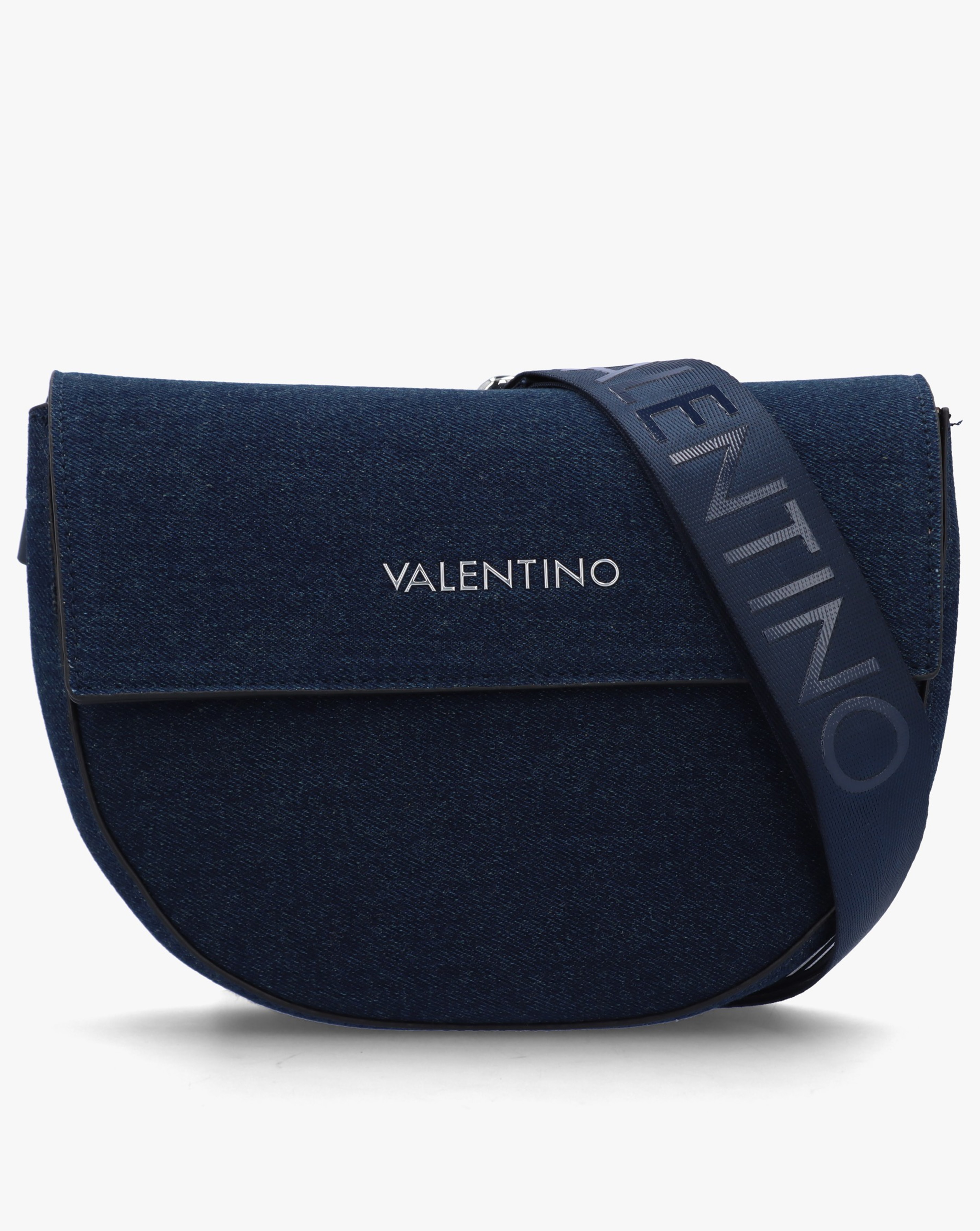 New In - Valentino Bags Bigs Denim Satchel Bag
