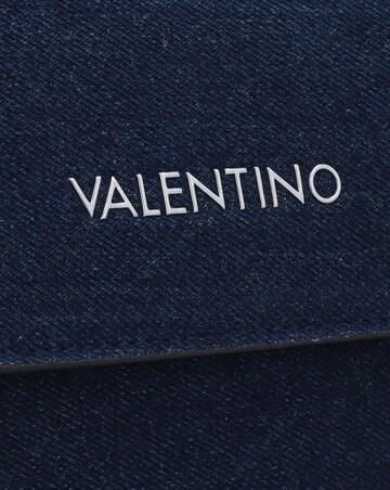 Valentino Bags Bigs Denim Navy Satchel Bag
