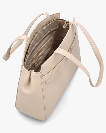 Valentino Bags Fae Ecru Shopper Shoulder Bag