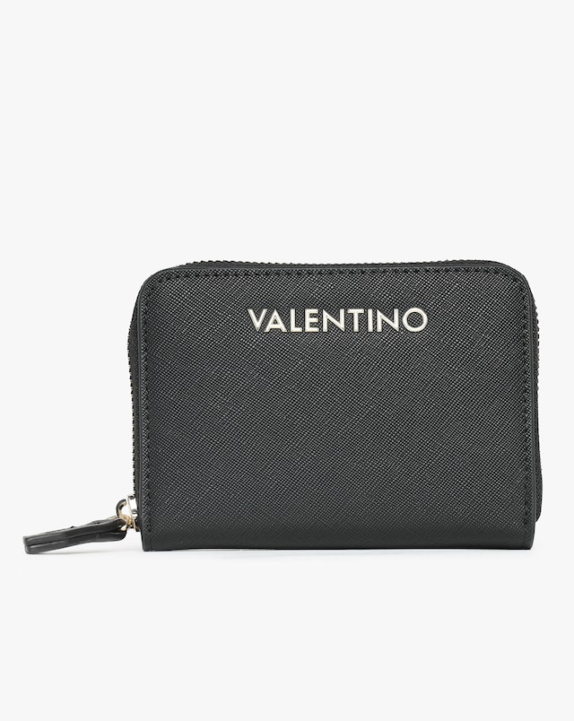 Valentino Bags Zero II Black Zip Around Purse