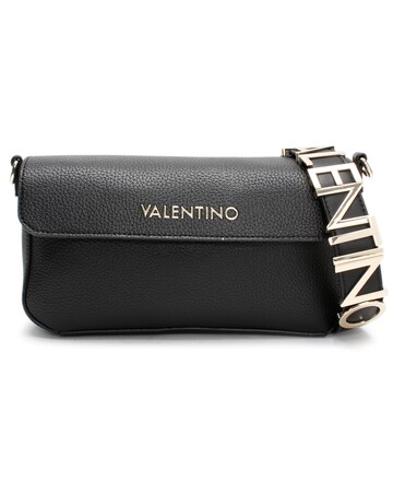 Valentino Bags Alexia Black Two Strap Satchel Bag