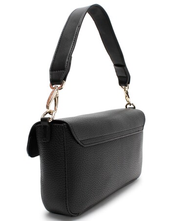 Valentino Bags Alexia Black Two Strap Satchel Bag