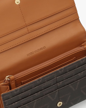 Valentino Bags Lady Brown & Tan Logo Purse