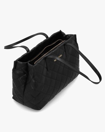 Valentino Bags Ocarina Black Diamond Quilt Tote Bag