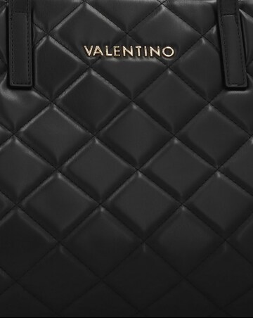 Valentino Bags Ocarina Black Diamond Quilt Tote Bag
