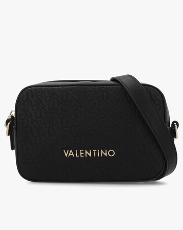 Valentino Bags Falak Logo Black Camera Bag
