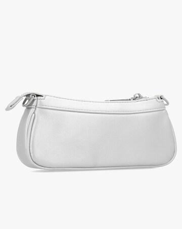 Valentino Bags Elly Silver Logo Strap Shoulder Bag