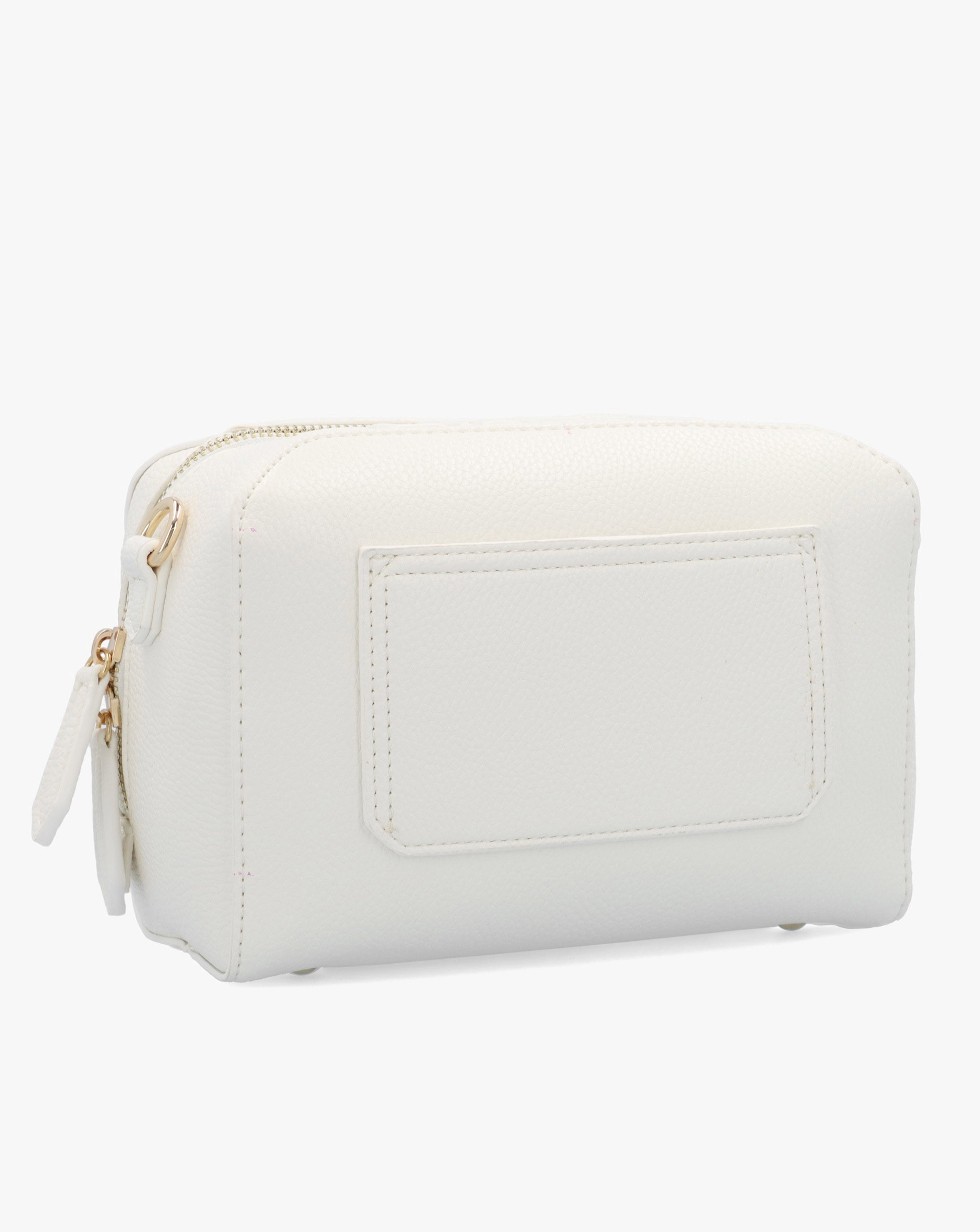 Valentino Bags Pattie Haversack White Pebbled Cross Body Bag | JD