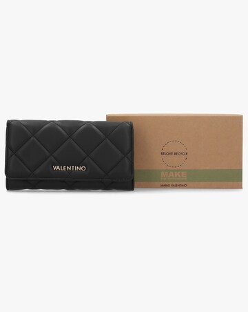 Valentino Bags Ocarina Quilted Black Wallet