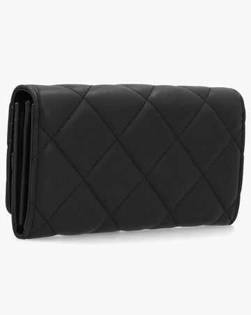 Valentino Bags Ocarina Quilted Black Wallet