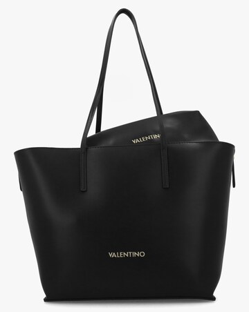Valentino Bags Samy Black Shopper With Pouch Bag