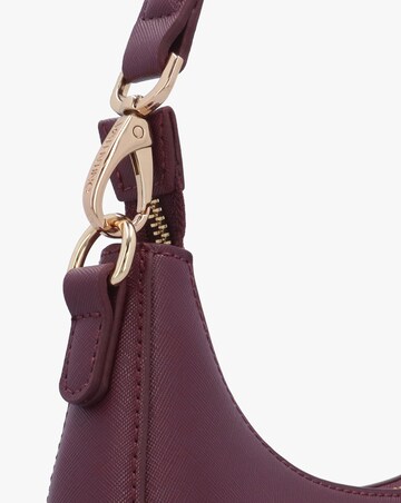 Valentino Bags Zero Burgundy Hobo Bag