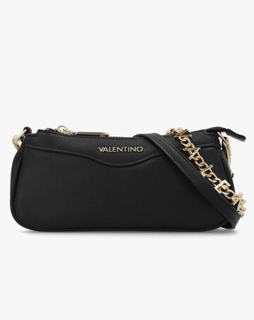 Valentino Bags Elly Black Logo Strap Shoulder Bag