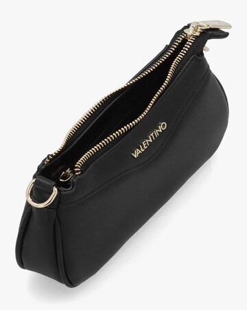 Valentino Bags Elly Black Logo Strap Shoulder Bag