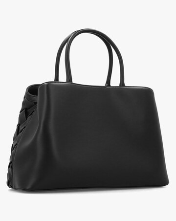 Valentino Bags Ennis Black Woven Shopper Bag