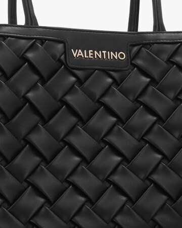 Valentino Bags Ennis Black Woven Shopper Bag