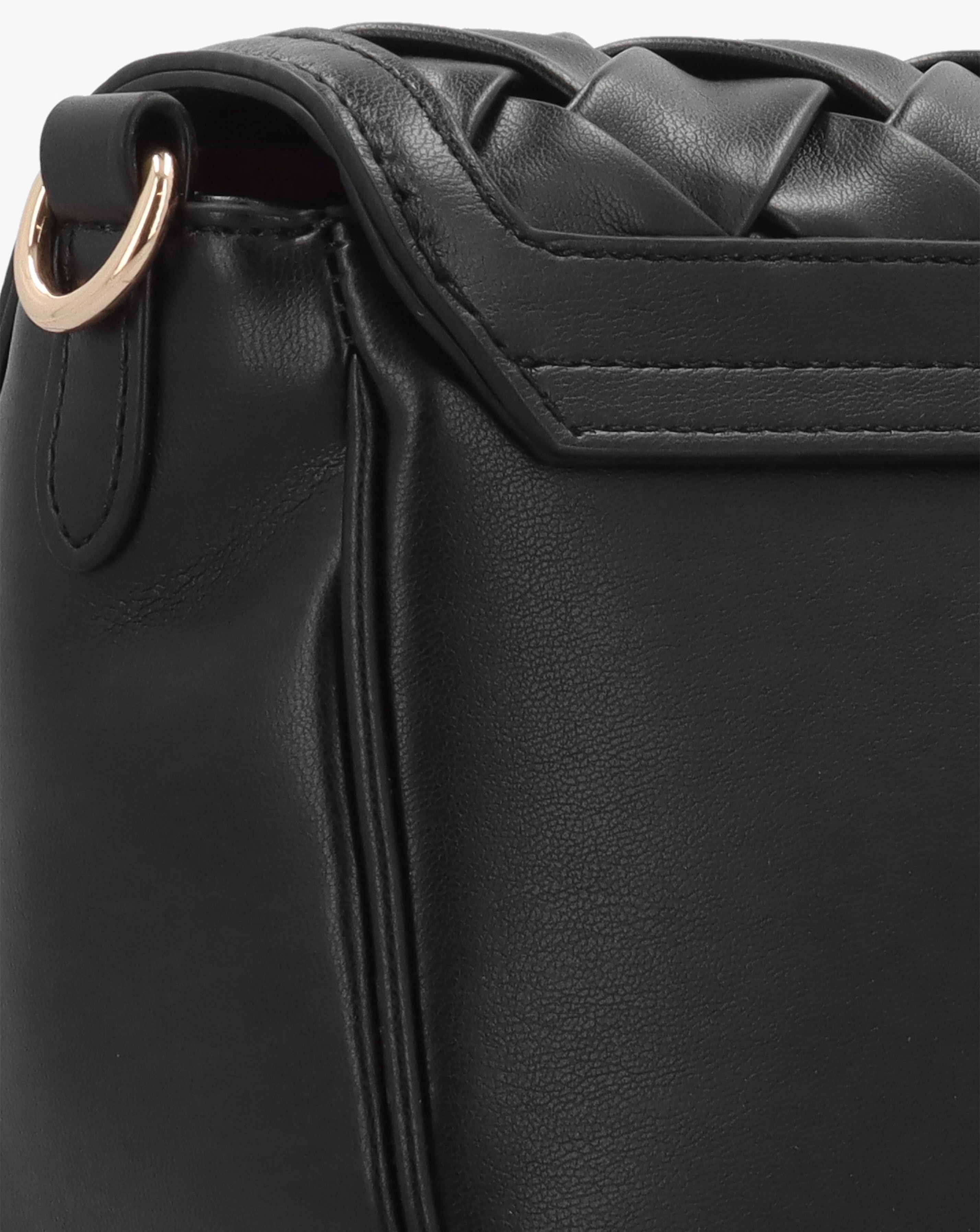 Valentino Bags Ennis Black Woven Shoulder Bag | JD Williams