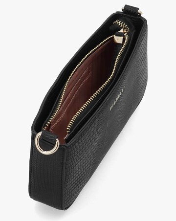 Fiorelli Ayla Black Moc Croc Clutch Bag