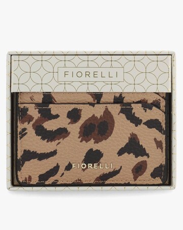 Fiorelli Marnie Leopard Print Card Case Box Set