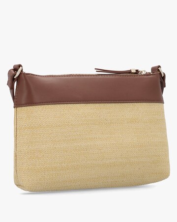Fiorelli Isla Beige Straw Cross-Body Bag