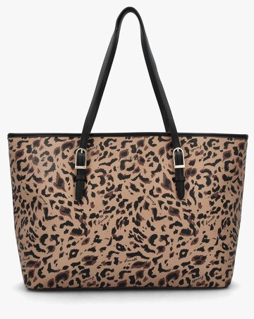 Fiorelli Etta Leopard Bucket Tote Bag