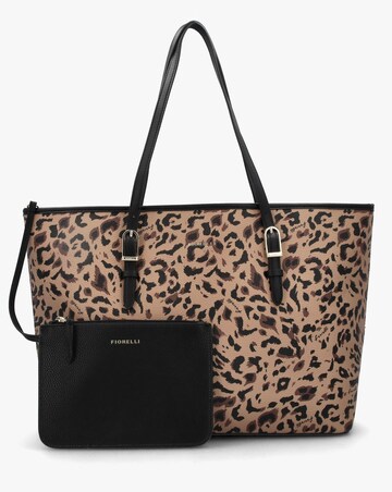 Fiorelli Etta Leopard Bucket Tote Bag