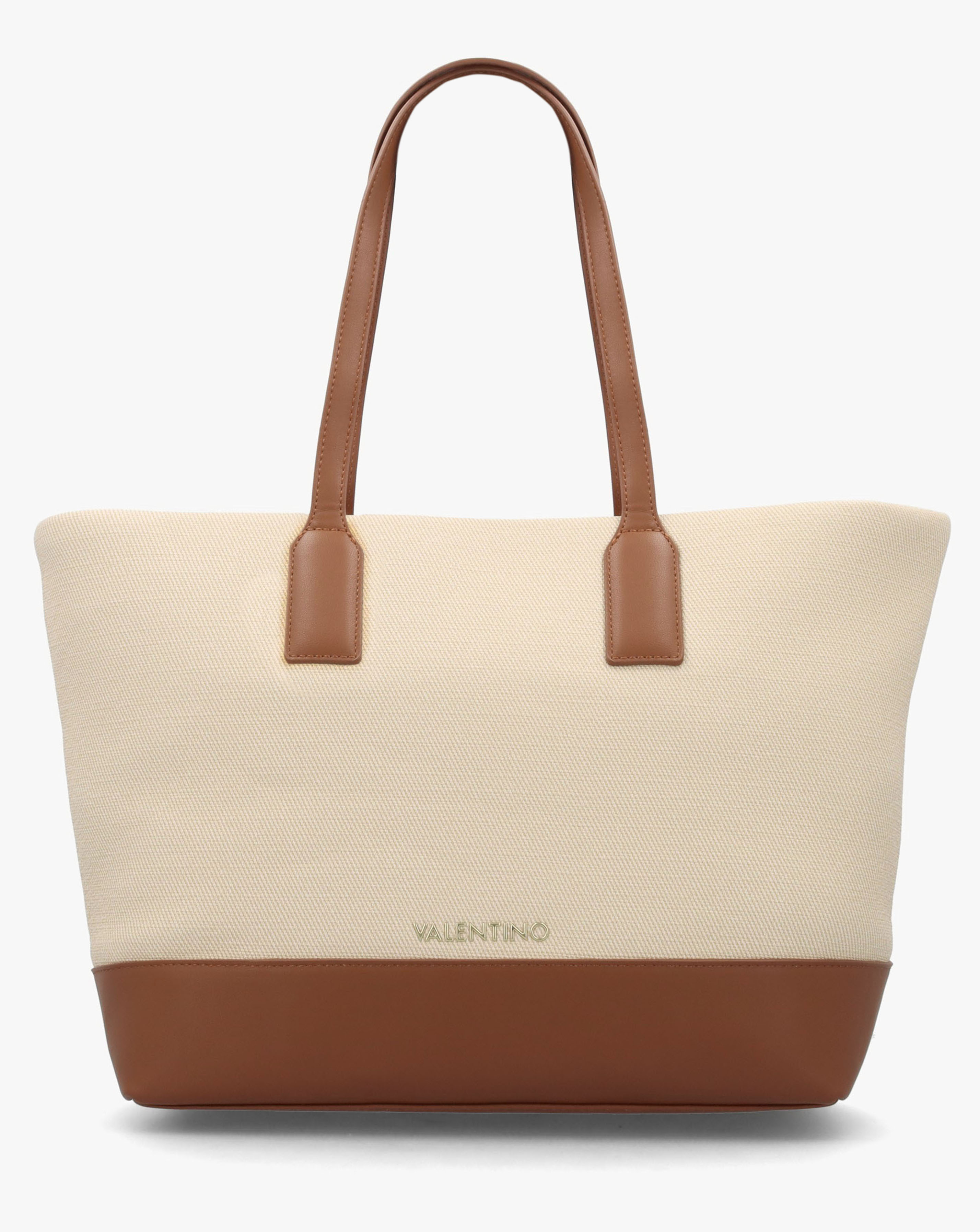New In - Valentino Bags Atena Natural Shopper Bag