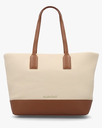Valentino Bags Atena Natural Shopper Bag