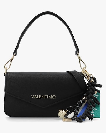 Valentino Bags Ryta Black Bag Charm Cross-Body Bag