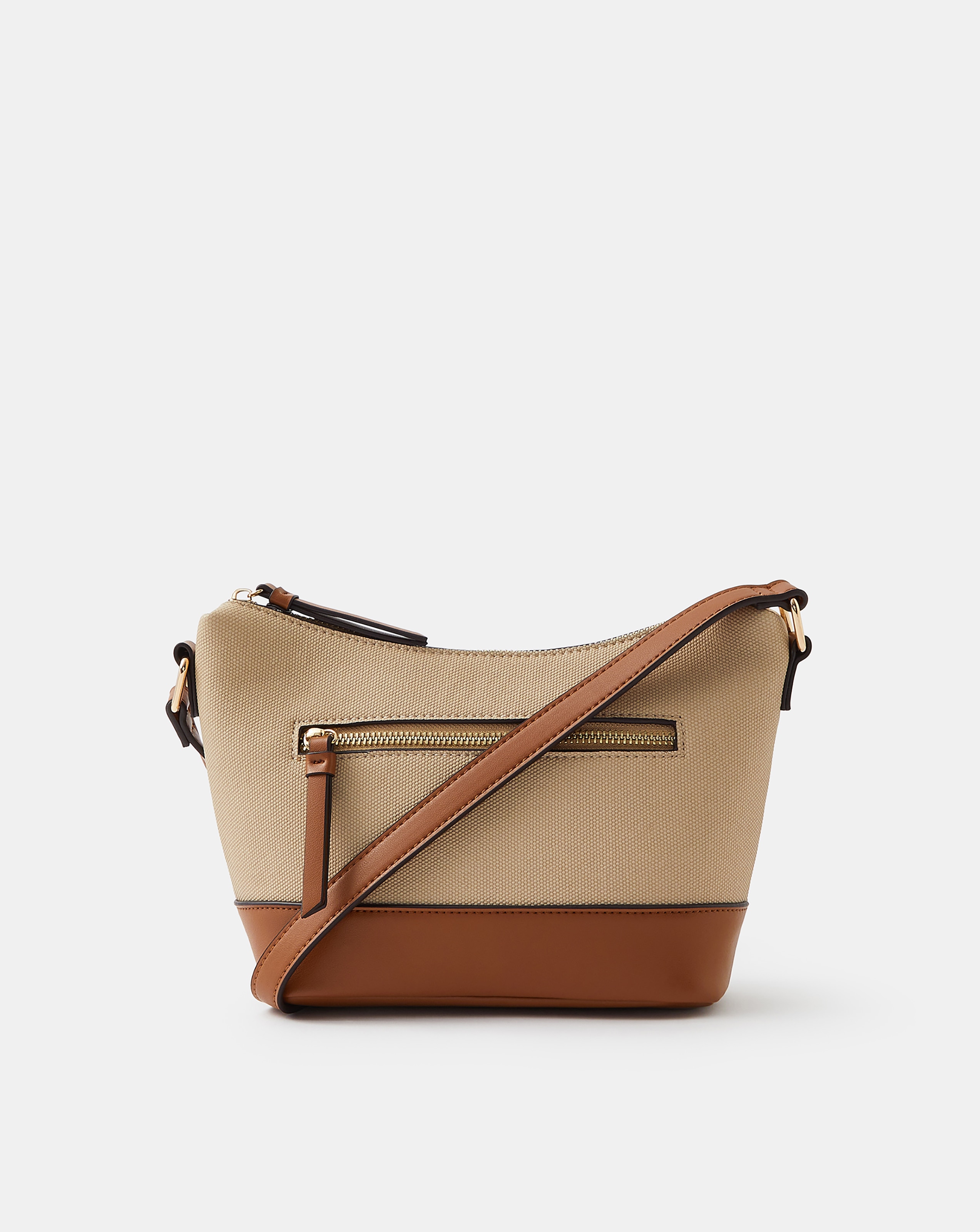 New In - Accessorize Two Tone Canvas Crossbody