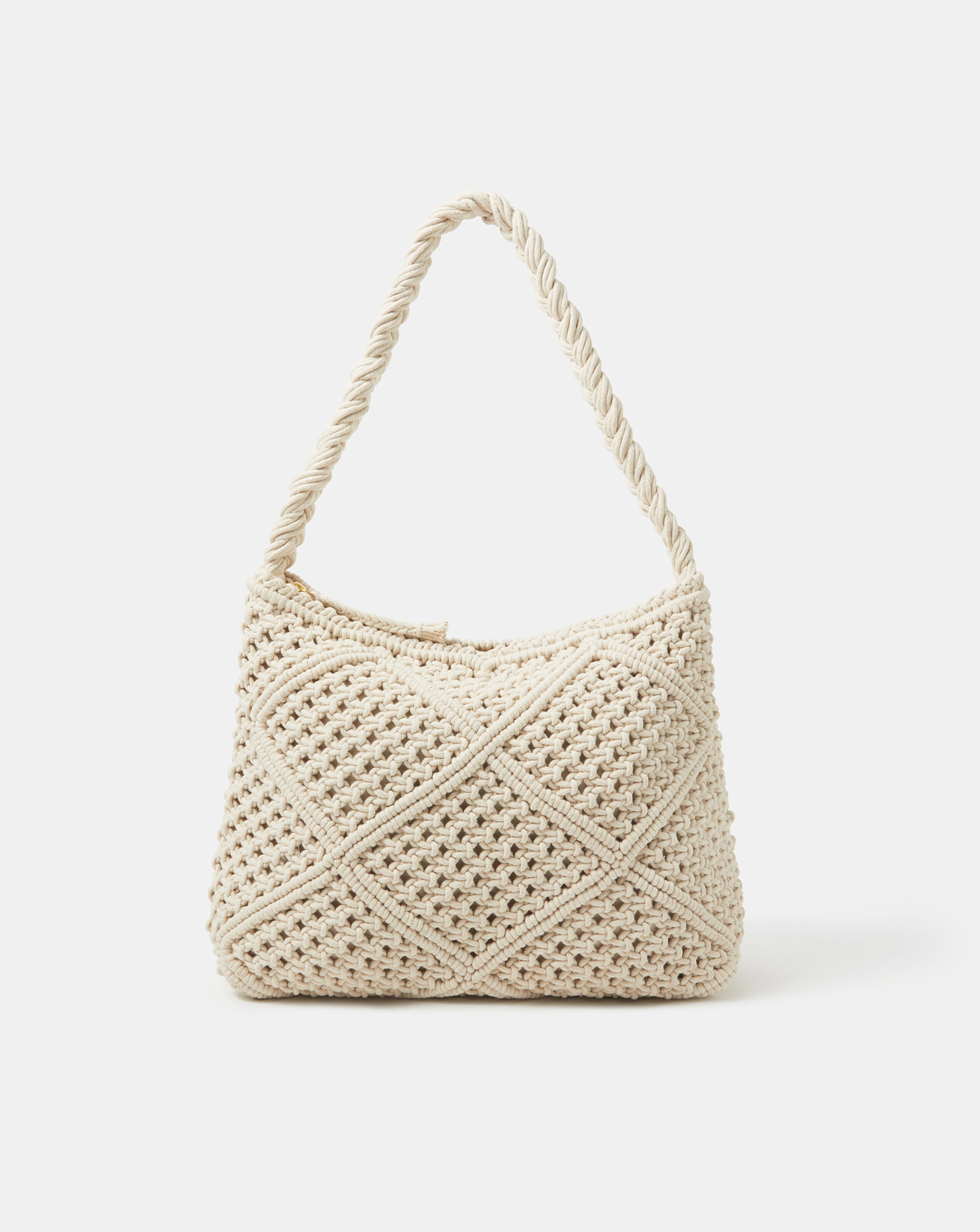 New In - Accessorize Macrame Shoulder Bag