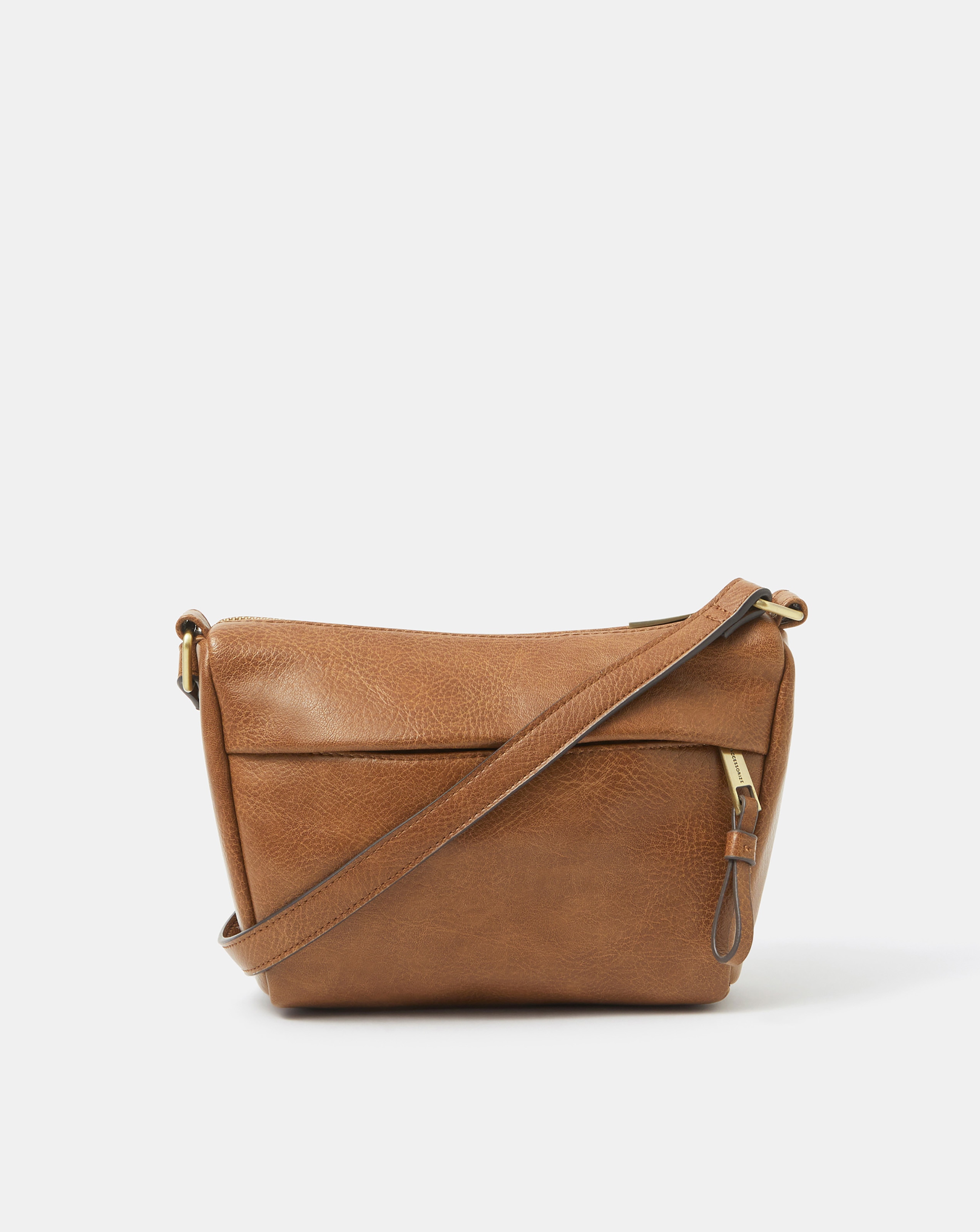 New In - Accessorize Zip Front Crossbody Bag