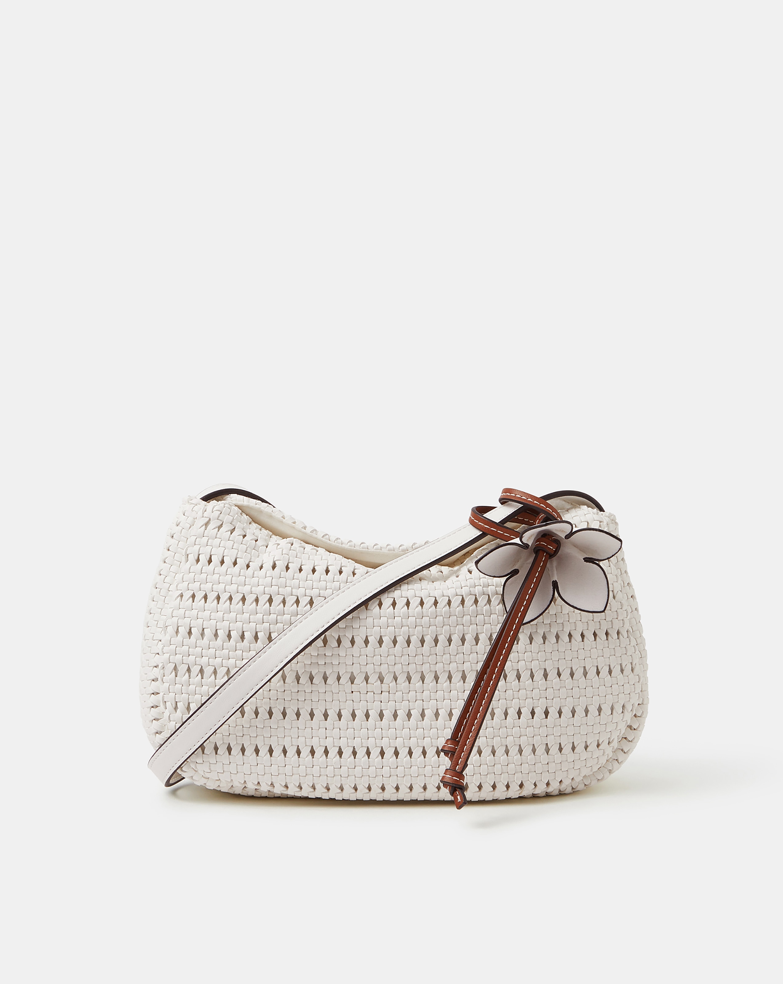 New In - Accessorize Woven Crossbody Bag
