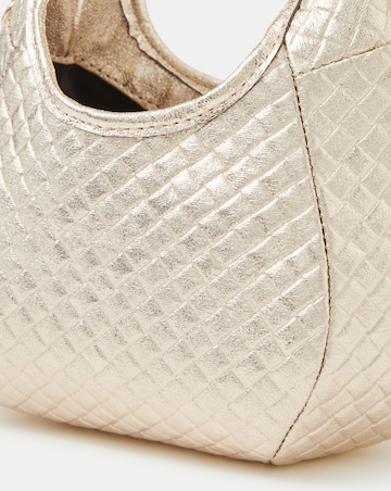 Accessorize Woven Metallic Bag