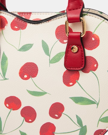 Accessorize Cherry Print Heart Crossbody